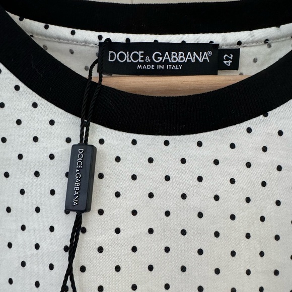 DOLCE & GABBANA Polka Dot Crewneck - Picture 6 of 10
